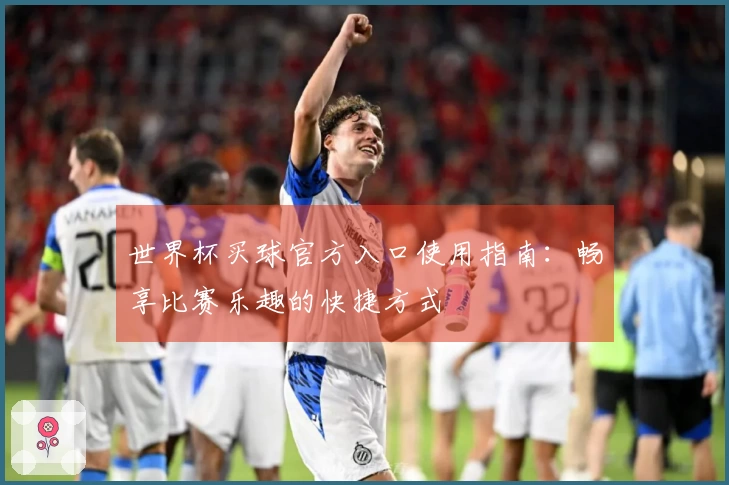 世界杯买球官方入口使用指南：畅享比赛乐趣的快捷方式