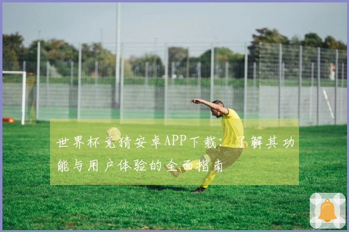 世界杯竞猜安卓APP下载：了解其功能与用户体验的全面指南