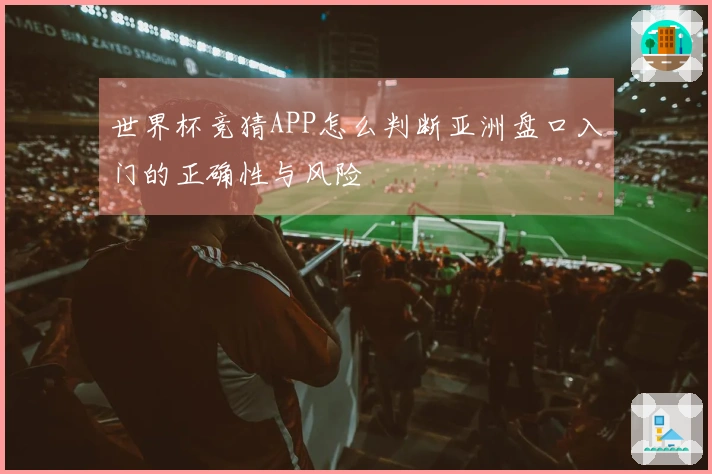 世界杯竞猜APP怎么判断亚洲盘口入门的正确性与风险