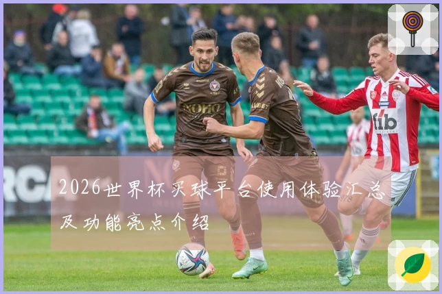 2026世界杯买球平台使用体验汇总及功能亮点介绍
